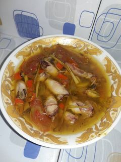 Foto resep Tumis cumi asin kuah ala momy