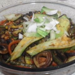 A picture of My Mixed Up Veg Stir Fry 😉😀.