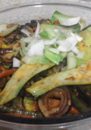 A picture of My Mixed Up Veg Stir Fry 😉😀.