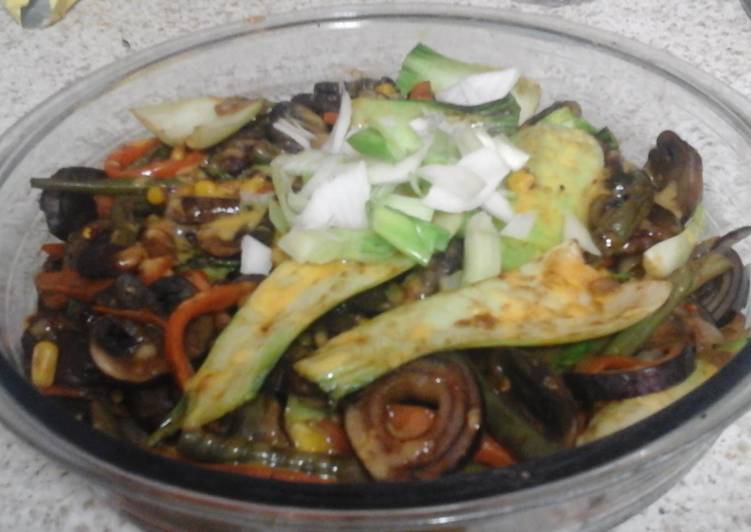 My Mixed Up Veg Stir Fry ππ