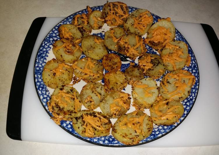 Easiest Way to Make Appetizing Seasoned Baked Tater Slices (Lactose Free)