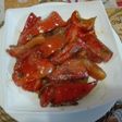 Pimientos morrones fritos