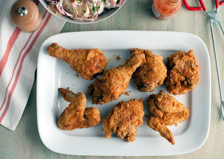 Recipe of Uncle Tom&#39;s Fried Chicken in 18 Minutes at Home