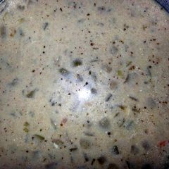 A picture of Chicken Chili soup.