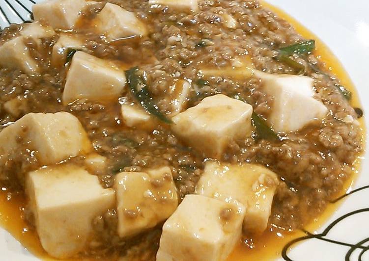 Simple Way to Prepare Homemade Simple Mapo Tofu