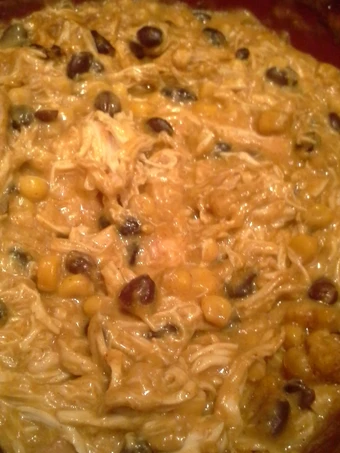 Easy Way Prepare Zesty Crockpot Chicken Burritos the So Delicious Makes you drool