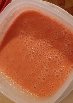 A picture of Strawberry Soup.
