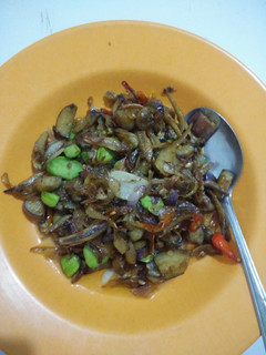 Foto resep Tumis terong teri pete