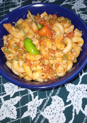 A picture of Pizza Macaroni.
