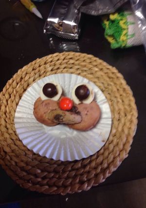 A picture of Cookie Eater Cup Cakes.