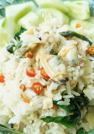 รูปของ ข้าวผัดหอยลาย