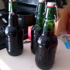 A picture of Home made wine.