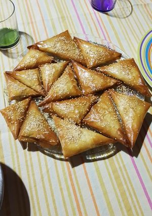 Una foto de Samsa de Ramadán