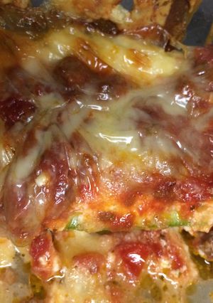 A picture of LOW CARB | Lasagna Zucchini Boats.
