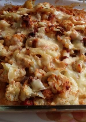A picture of Cauliflower receipe.