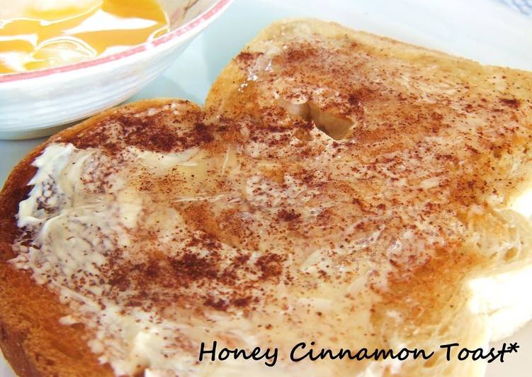 Recipe of Perfect For Beauty and Health Honey Cinnamon Toast