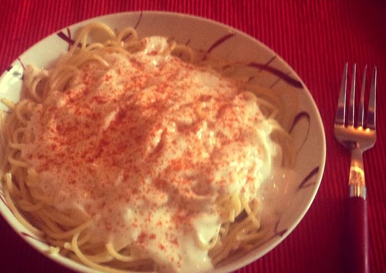 Recipe of Quick Spaghetti yogurt