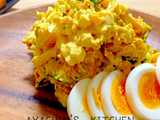 chopped boiled eggs