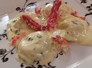 Una foto de receta de comida de cangrejo