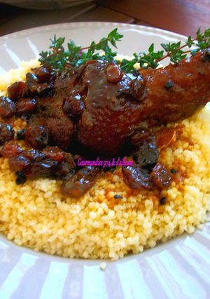 Une photo de Manchons de Canard au Miel & au Raisins Sec