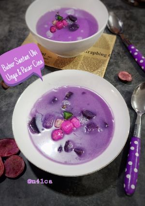 Foto resep Bubur Santan Ubi Ungu & Pacar Cina