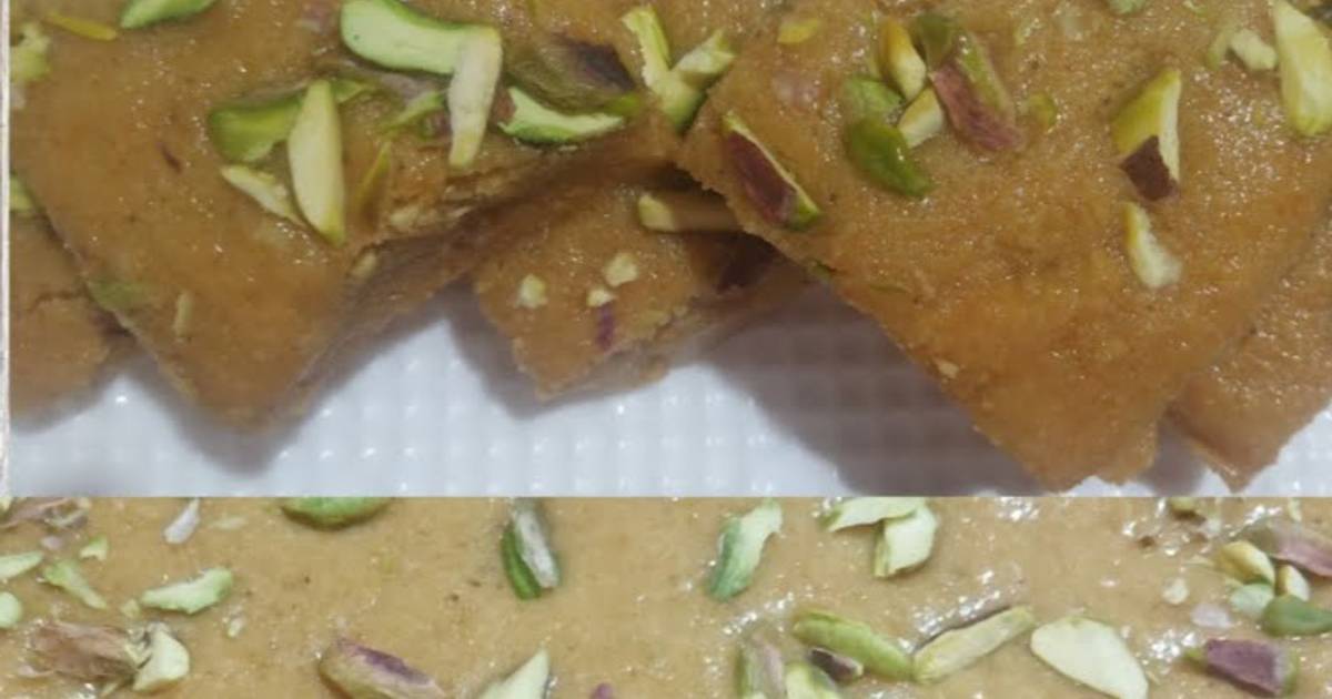 Rajasthan ki Traditional Mohanthal ki Recipe Besan ki Barfi Recipe by ...