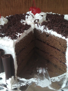 Foto resep Black Fores "Birthday"Cake Ekonomis