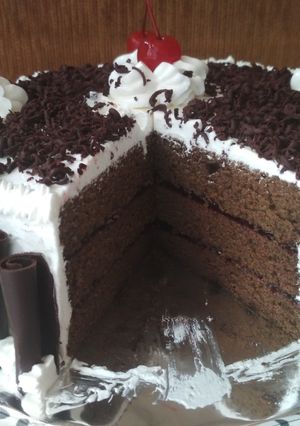 Foto resep Black Fores "Birthday"Cake Ekonomis