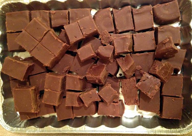 Recipe of Award-winning Melt In Your Mouth Fudge