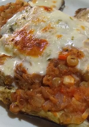 Una foto de Lasagna vegetariana
