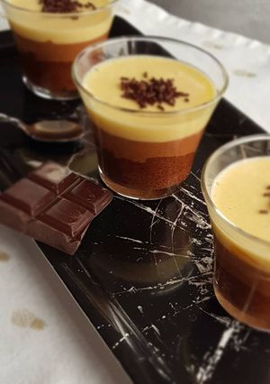 Une photo de °Mousse trois chocolats°