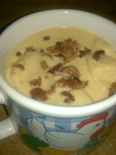 A picture of Crockpot Loaded Potato Soup.