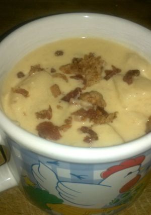 A picture of Crockpot Loaded Potato Soup.