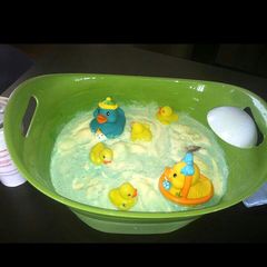 A picture of baby shower punch.