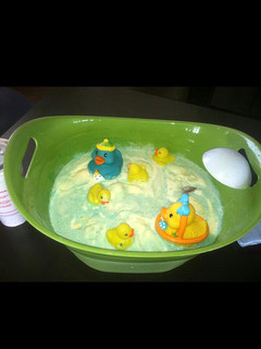A picture of baby shower punch.