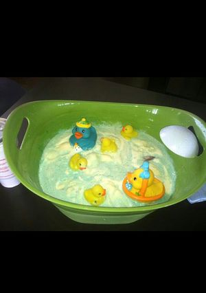 A picture of baby shower punch.
