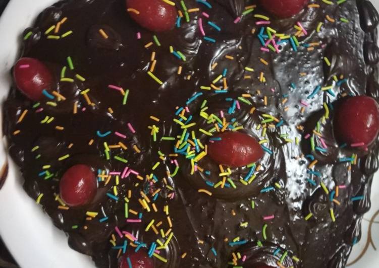 Recipe: Tasty Chocolate truffle cake