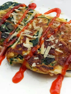 A picture of Spinach Omelette.