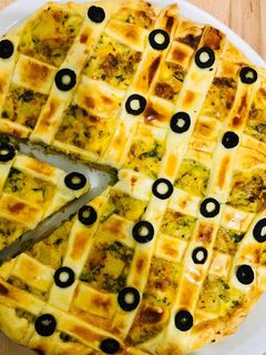 Une photo de Tarte salée au poulet