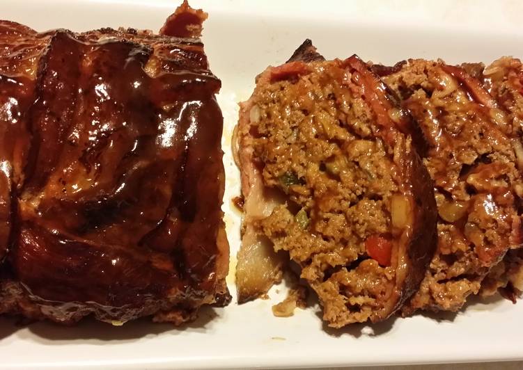 Simple Way to Prepare Ultimate Smoked Meatloaf Log