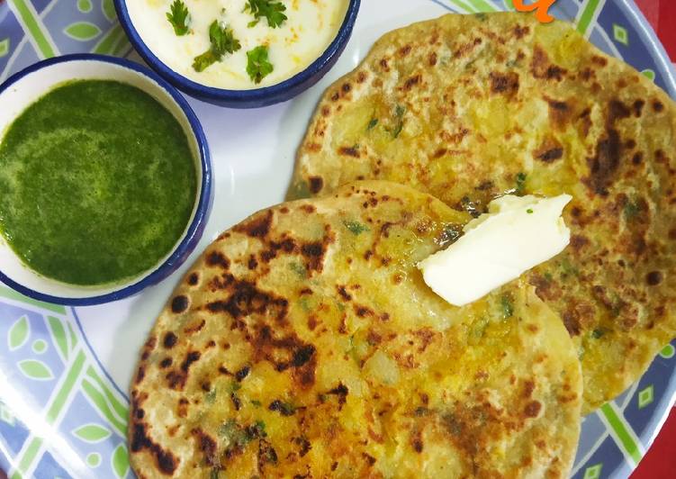 Easiest Way to Prepare Award-winning Aloo Paratha (evergreen 😋all time favourite)