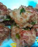 Thịt xay viên chiên