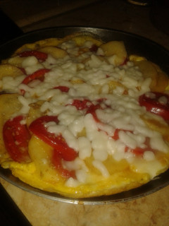 A picture of Italian Omlette.