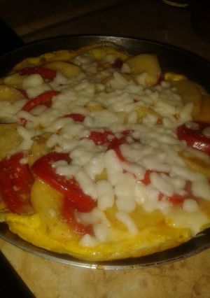 A picture of Italian Omlette.