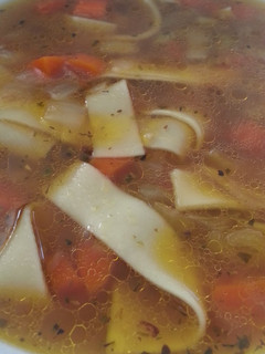A picture of Vegetable Noodle Soup.