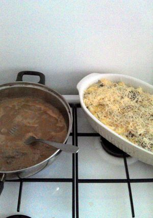A picture of Grated potatoes.