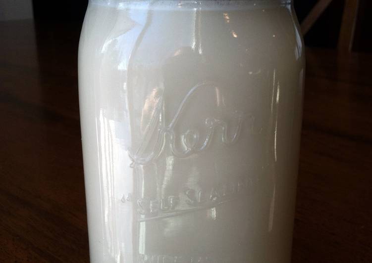 Recipe of Award-winning Vanilla Almond Milk