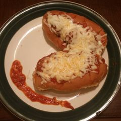 A picture of Easy cheesy meatball subs.
