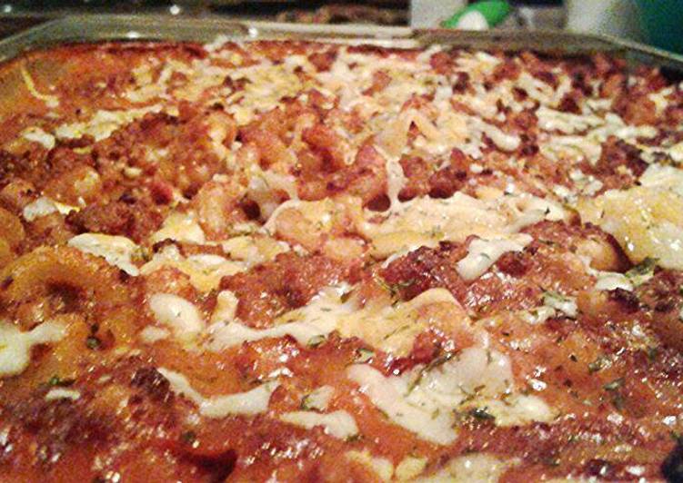 Recipe of Any-night-of-the-week Cheesy Mac Turkey Bake