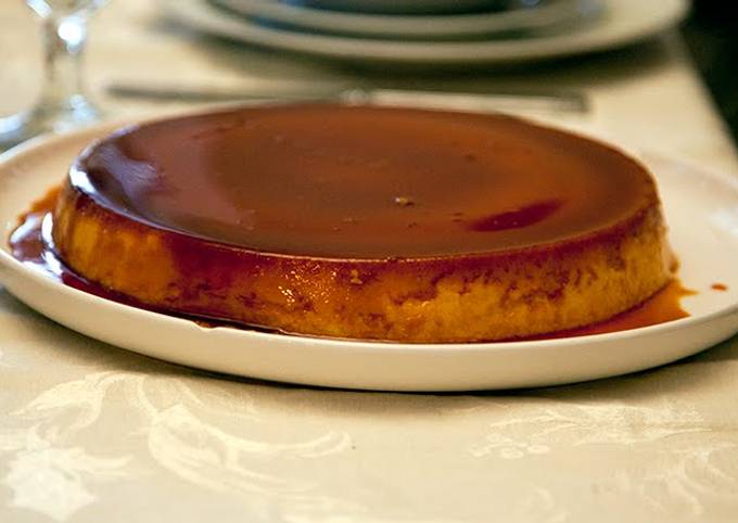 Recipe of Gordon Ramsay Cheese Flan (Spanish Cheese Custard)